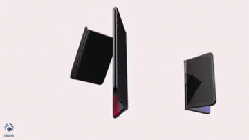 Ngắm mẫu iPhone màn hình gập đẹp mê hồn