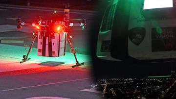 Máy bay không người lái vận chuyển thành công nội tạng cấy ghép