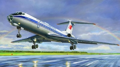 Huyền thoại Tu-134 hàng không Nga thực hiện chuyến bay cuối cùng
