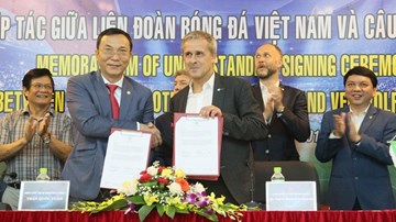 Việt Nam sẽ hợp tác đào tạo với đội bóng hàng đầu của Đức