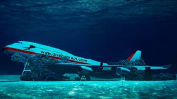 Bahrain nhấn chìm cả chiếc Boeing 747 để làm du lịch