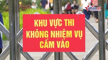Sơn La: 1 thí sinh bị đình chỉ thi vì mang điện thoại vào phòng thi