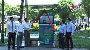 20 cây nước thông minh phục vụ người dân miễn phí ở Hà Nội