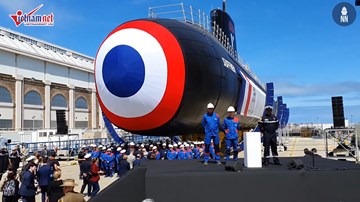 Pháp trình làng tàu ngầm đầu tiên chạy năng lượng hạt nhân siêu êm