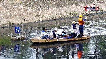 Chuyên gia Nhật kiến nghị hoãn công bố kết quả làm sạch sông Tô Lịch