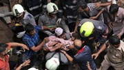 Hiện trường sập nhà thảm khốc ở Mumbai, hàng chục người thương vong