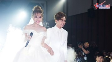 Thu Thủy song ca 'Yes I do' cùng chồng kém 10 tuổi trong lễ cưới