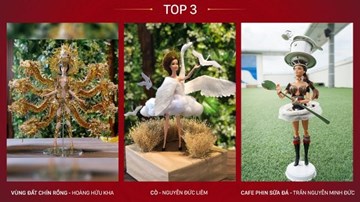 'Bàn thờ' bị loại, lộ Top 3 trang phục truyền thống của HH Hoàn vũ Việt Nam