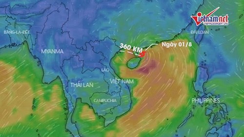 Bão số 3 gây mưa lớn, cảnh báo ngập úng tại đô thị