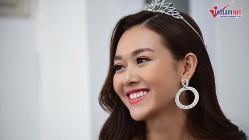Á hậu Tường San tiết lộ rất thần tượng Tăng Thanh Hà, Đỗ Mỹ Linh