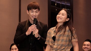 Song Luân, Khả Ngân thử sức chạy Marathon Xuyên Việt