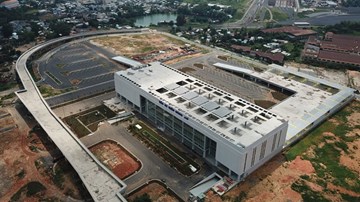 Diện mạo bến xe lớn nhất ở Sài Gòn nhìn từ flycam