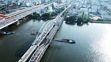 Ngắm cầu đường sắt 117 năm tuổi ở Sài Gòn trước ngày phá bỏ
