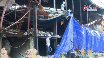 Vụ cháy ở Công ty Rạng Đông: Ô nhiễm trong bán kính 500 m
