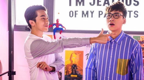 Huy Cung 'cướp vợ' của Cris Phan trong MV đầu tay