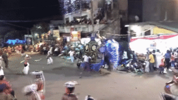 Voi bất ngờ nổi cơn thịnh nộ, giẫm đạp đám đông trong lễ hội ở Sri Lanka