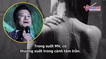 Quang Dũng gây sốc vì để diễn viên nữ tắm trần trong sản phẩm mới
