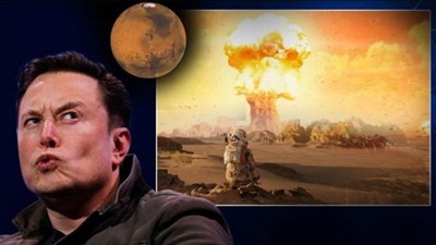 Viễn cảnh Elon Musk đánh bom nguyên tử sao Hỏa để tạo sự sống cho con người