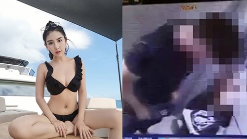 Hotgirl Thái Lan chết bí ẩn, camera ghi lại cô bị kéo lê vào thang máy