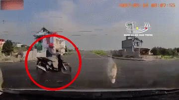 Băng qua ngã tư tốc độ cao, người phụ nữ bị ô tô húc văng