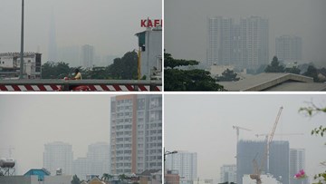 Sương mù ở Sài Gòn có thể do ô nhiễm không khí nặng