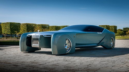 Mẫu xe điện không cần người lái của Rolls-Royce