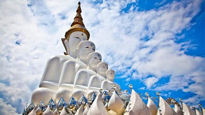 Chùa Thái Lan xây dựng theo phong cách 'búp bê Nga' thu hút du khách