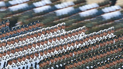 Hình ảnh ấn tượng trong lễ duyệt binh mừng 70 năm Quốc khánh Trung Quốc