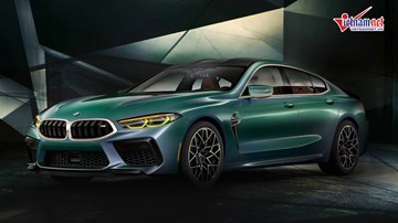 BMW trình làng mẫu M8 Gran Coupe 2020, mạnh như siêu xe