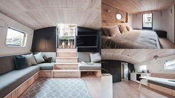 Ngắm nhà thuyền 40m2 hiện đại, đầy đủ tiện nghi ngay trung tâm London