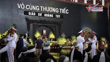Dòng người đổ về đưa tiễn Thứ trưởng Lê Hải An