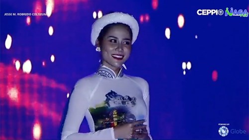 Giọng ngang phè, Hoàng Hạnh 'phá nát' Tàu anh qua núi ở Hoa hậu Trái đất