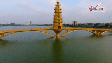 Ngắm 'cây cầu tình yêu' 80 tỷ mới khánh thành ở Phú Thọ