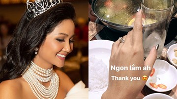 H'Hen Niê lên tiếng về nhẫn đính hôn, tiết lộ thời điểm công khai bạn trai