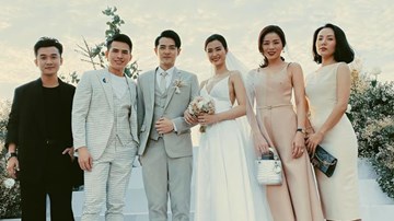 Lời khuyên của Lệ Quyên cho Đông Nhi và Ông Cao Thắng trong đám cưới