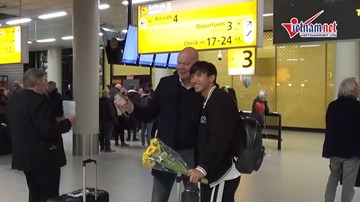 Văn Hậu về tới Hà Lan, sẵn sàng chinh chiến cùng SC Heerenveen