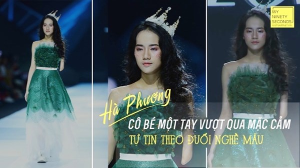 Thiếu nữ Hà Nội vượt mặc cảm hình thể, tự tin theo đuổi nghề mẫu