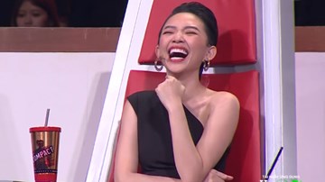 Tóc Tiên ‘gục ngã’ trước kiến thức 'khủng' của cậu bé Vĩnh Phúc