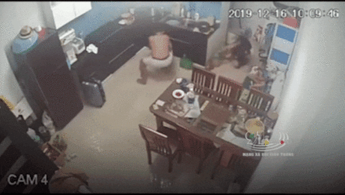 Bị chồng đánh dã man, người vợ bất ngờ 'phản đòn'
