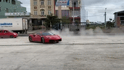 Xem cường 'Đô la' trổ tài Drift siêu xe Ferrari 488 Spide