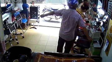 Màn trộm smartphone bất thành tại tiệm làm tóc