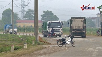 Bãi rác Nam Sơn lại bị chặn, nội đô đối mặt nguy cơ ùn ứ rác