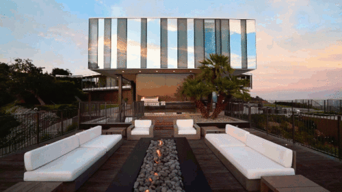 Biệt thự siêu sang thiết kế lạ, đẹp, hiện đại với tầm nhìn không giới hạn