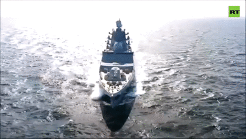 Nga thử sức mạnh chiến hạm tàng hình mới nhất trên biển