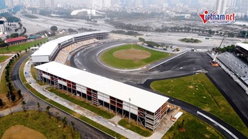 Toàn cảnh đường đua F1 Việt Nam trước ngày bàn giao