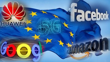 EU kiềm chế các 'gã khổng lồ' công nghệ Mỹ, Pháp để Huawei tham gia mạng 5G