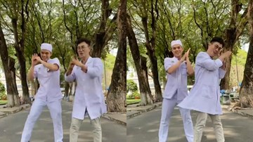 'Ghen Cô Vy' phiên bản siêu dễ thương của 2 bác sĩ Bệnh viện Nhi Đồng 2