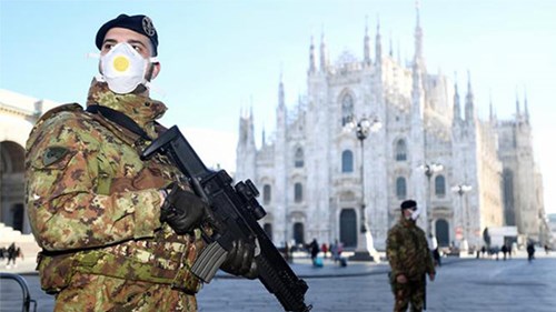 Lệnh phong tỏa khu vực 16 triệu dân ở Italy khác biệt gì so với ở Vũ Hán?