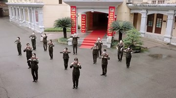 Vũ điệu 'Ghen Cô Vy' của Công an tỉnh Hải Dương