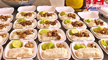 Chuyện bếp núc phục vụ khu cách ly ở phòng Hậu cần Công an tỉnh